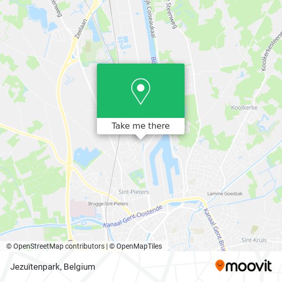 Jezuïtenpark plan