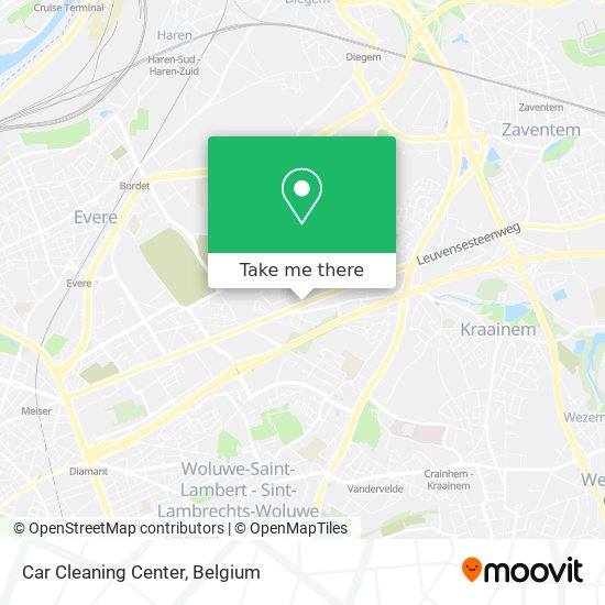 Car Cleaning Center map