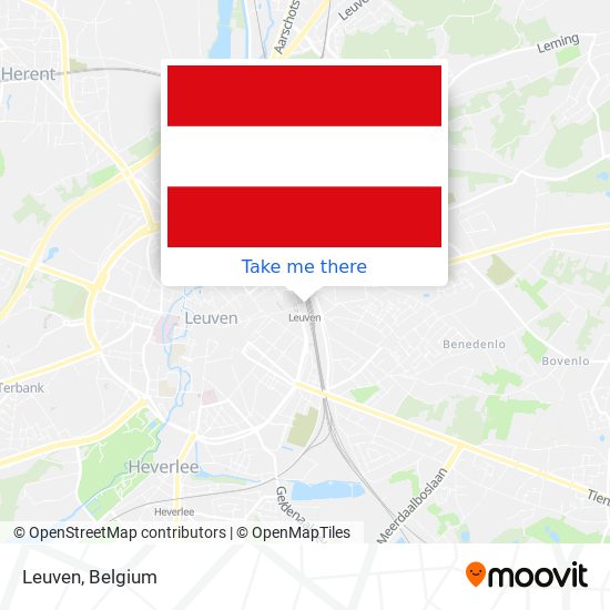 Leuven map