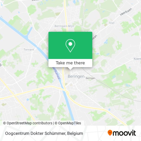 Oogcentrum Dokter Schümmer plan