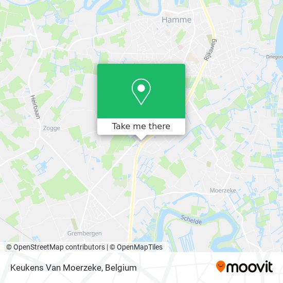 Keukens Van Moerzeke map