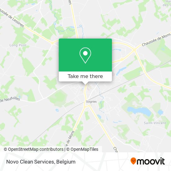 Novo Clean Services map