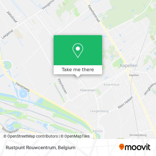 Rustpunt Rouwcentrum map