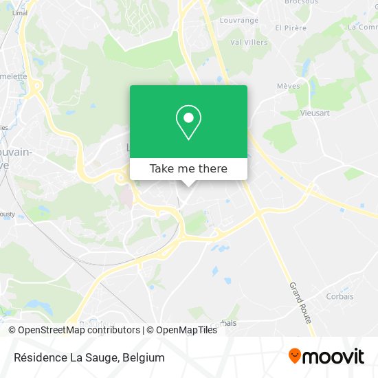 Résidence La Sauge plan