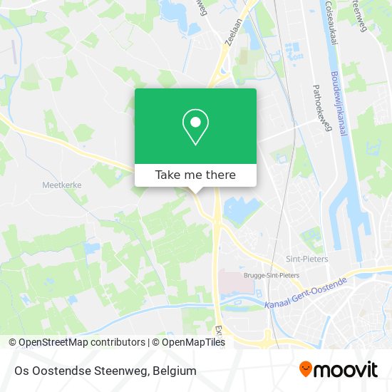 Os Oostendse Steenweg plan