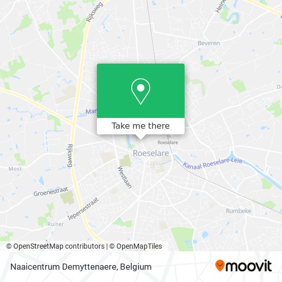 Naaicentrum Demyttenaere map
