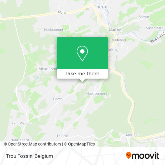 Trou Fossin map