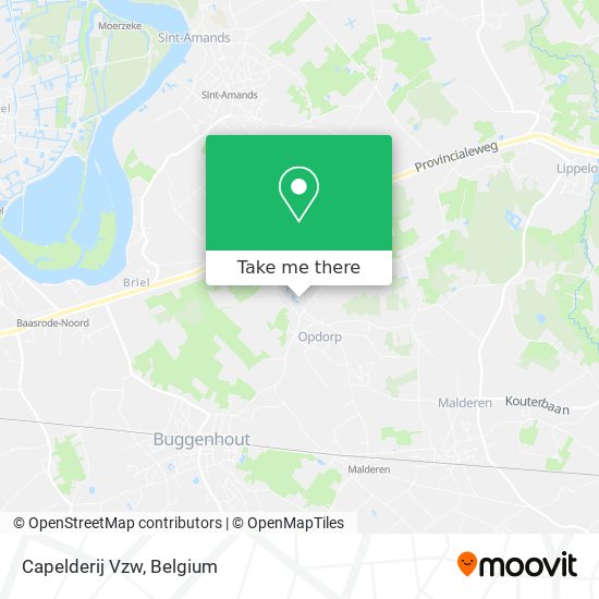 Capelderij Vzw map