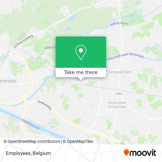 Employees map