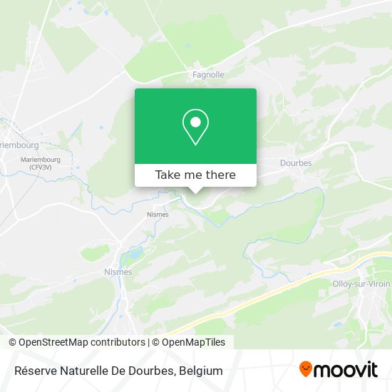 Réserve Naturelle De Dourbes map