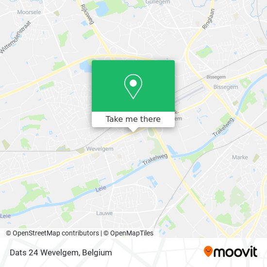 Dats 24 Wevelgem map