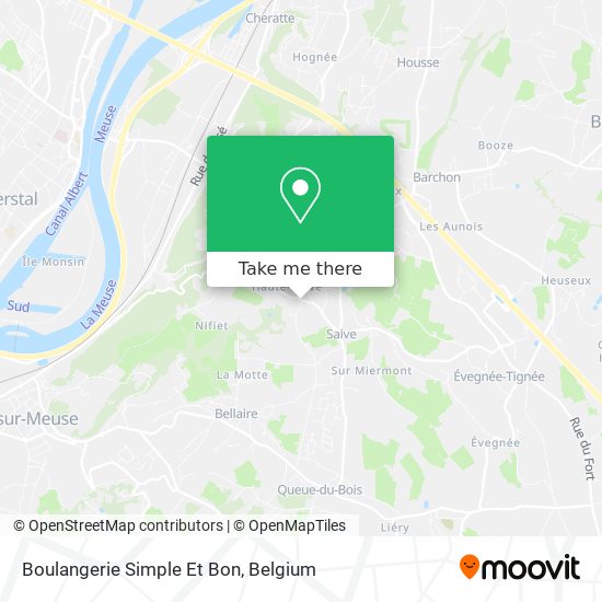 Boulangerie Simple Et Bon map