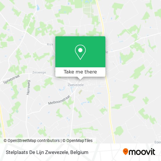 Stelplaats De Lijn Zwevezele map