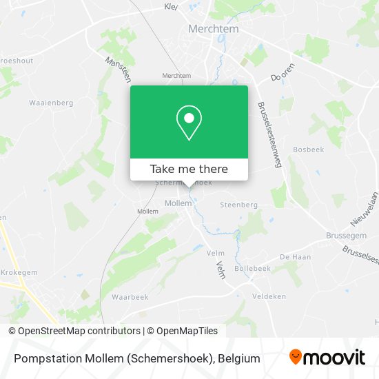 Pompstation Mollem (Schemershoek) plan