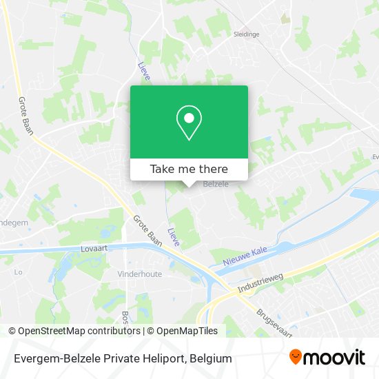 Evergem-Belzele Private Heliport plan