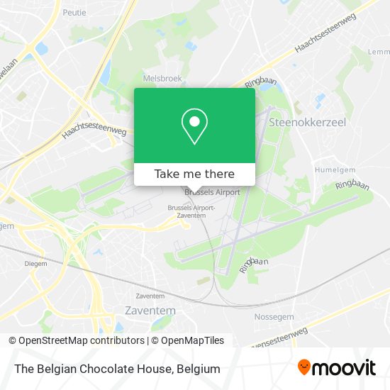 The Belgian Chocolate House map