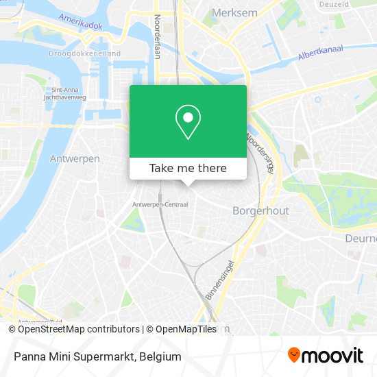 Panna Mini Supermarkt plan