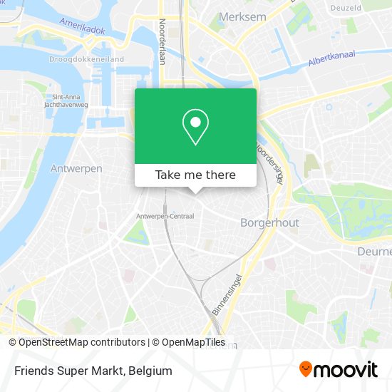 Friends Super Markt map