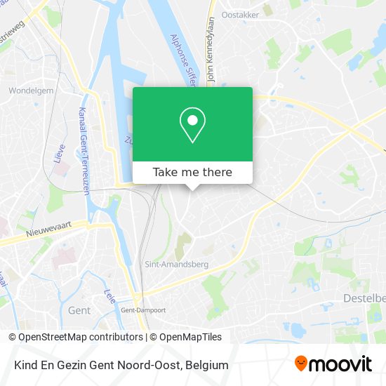 Kind En Gezin Gent Noord-Oost map