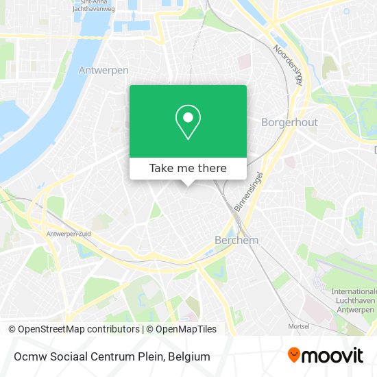 Ocmw Sociaal Centrum Plein map