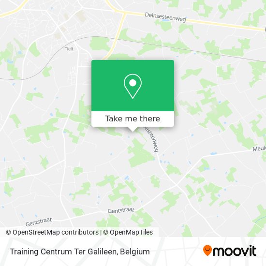 Training Centrum Ter Galileen map