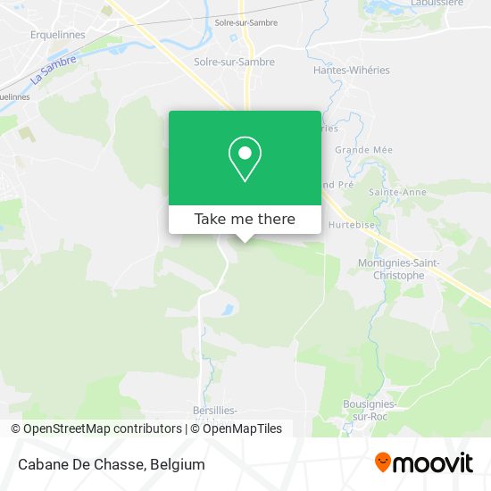 Cabane De Chasse map
