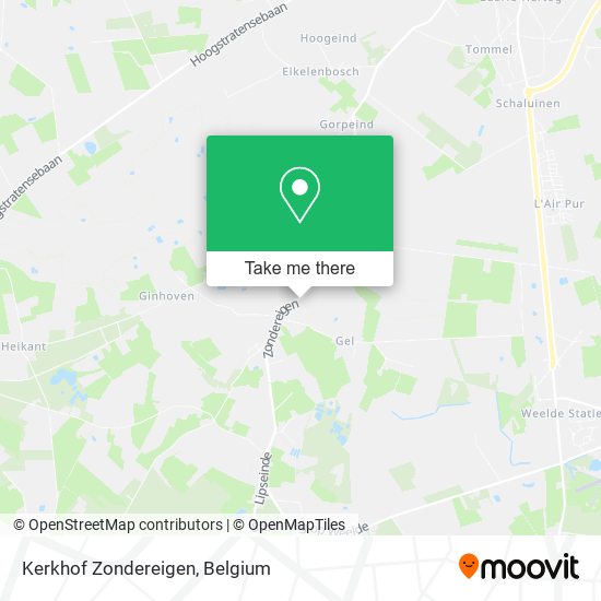 Kerkhof Zondereigen map