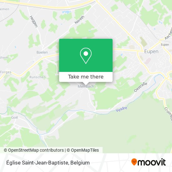 Église Saint-Jean-Baptiste plan