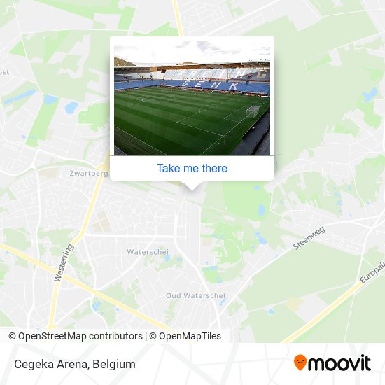 Cegeka Arena map