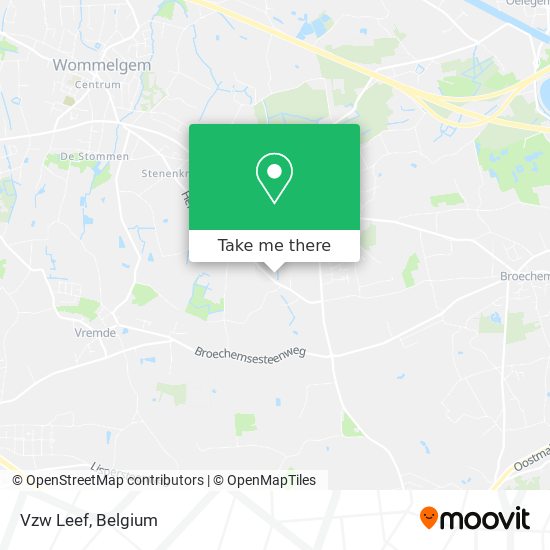 Vzw Leef map