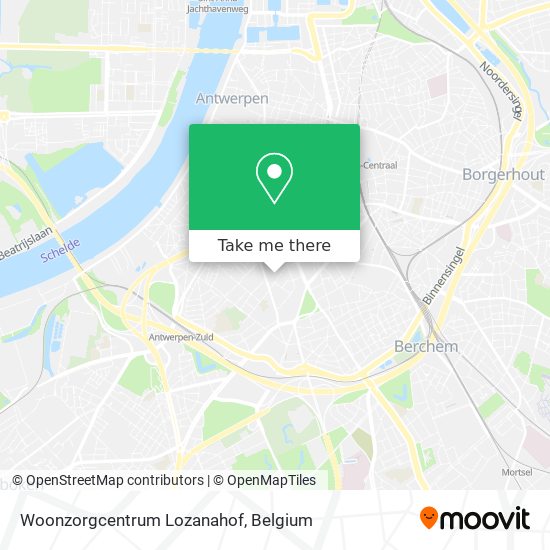Woonzorgcentrum Lozanahof map