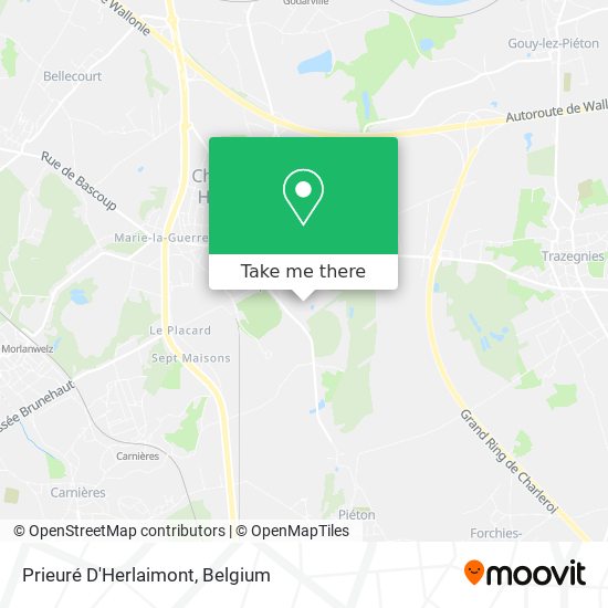 Prieuré D'Herlaimont plan