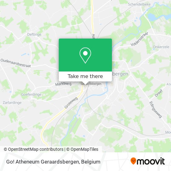 Go! Atheneum Geraardsbergen map