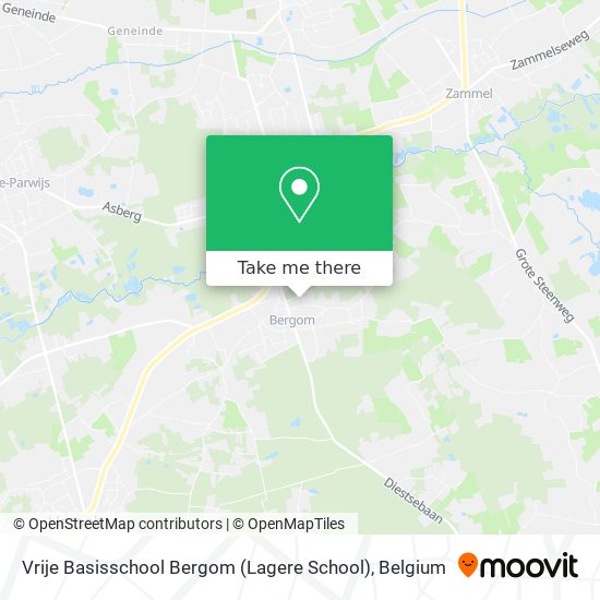 Vrije Basisschool Bergom (Lagere School) map