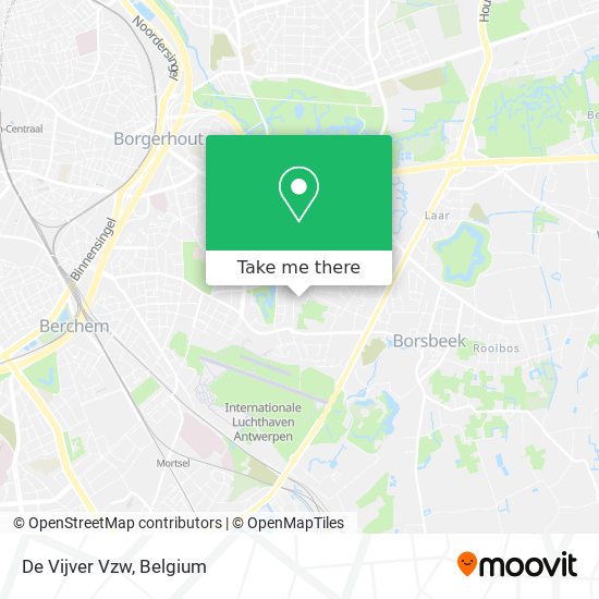 De Vijver Vzw map