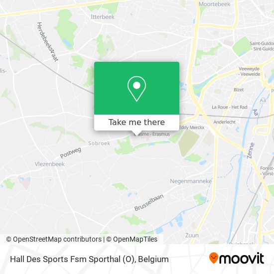 Hall Des Sports Fsm Sporthal (O) map