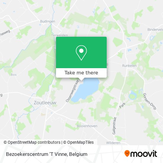 Bezoekerscentrum 'T Vinne plan