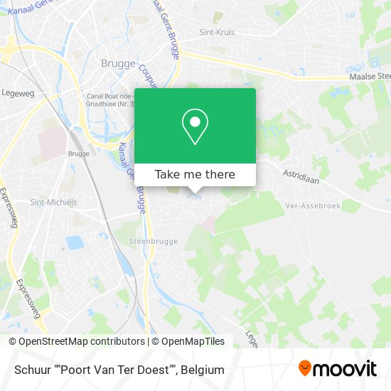Schuur ""Poort Van Ter Doest"" map