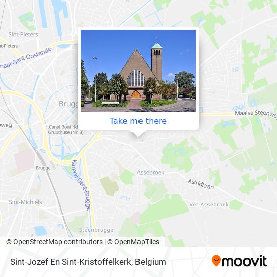 Sint-Jozef En Sint-Kristoffelkerk plan