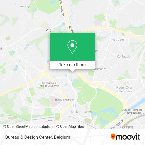 Bureau & Design Center map