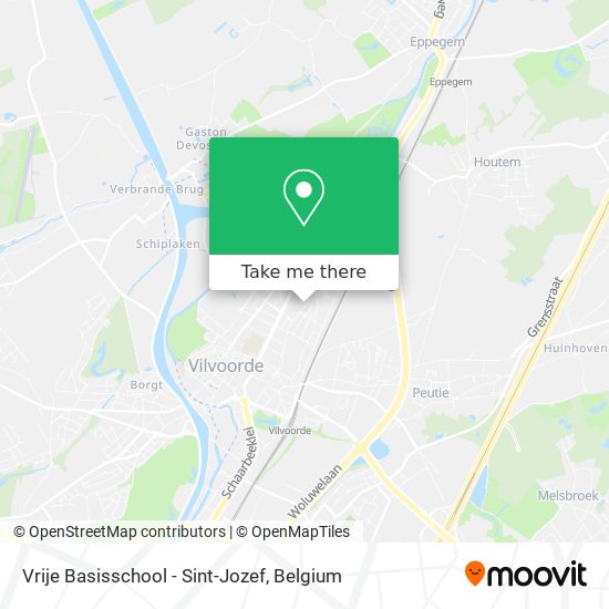 Vrije Basisschool - Sint-Jozef map