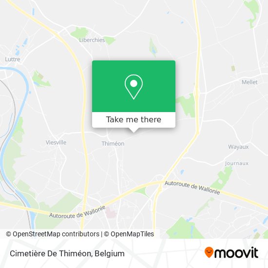 Cimetière De Thiméon map