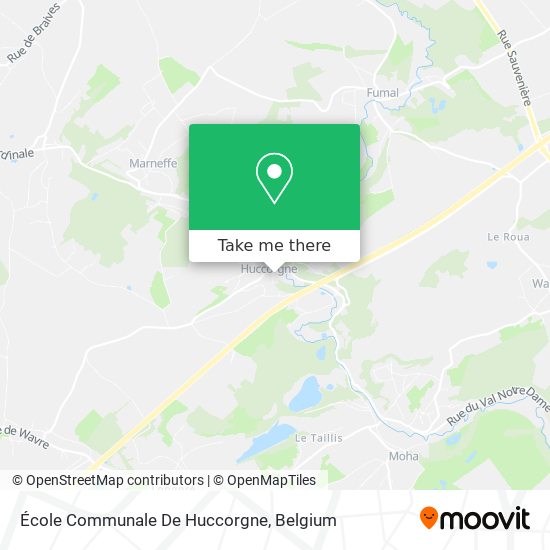 École Communale De Huccorgne map