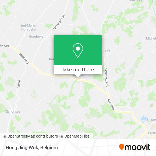 Hong Jing Wok map