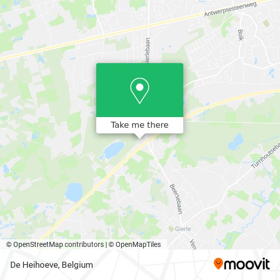 De Heihoeve map