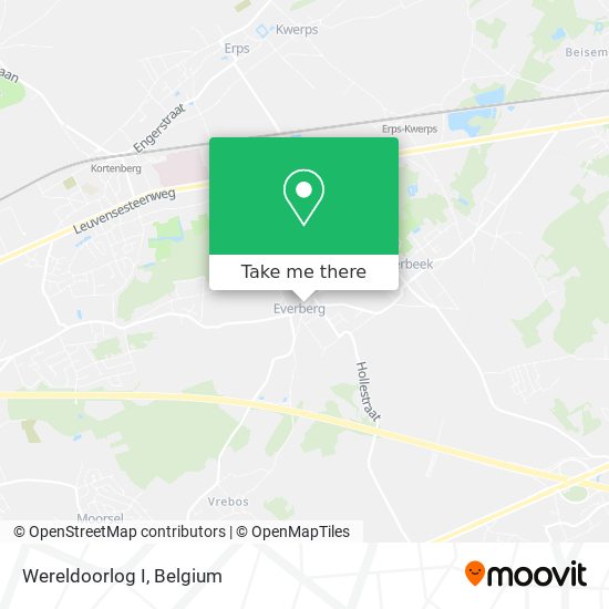 Wereldoorlog I map