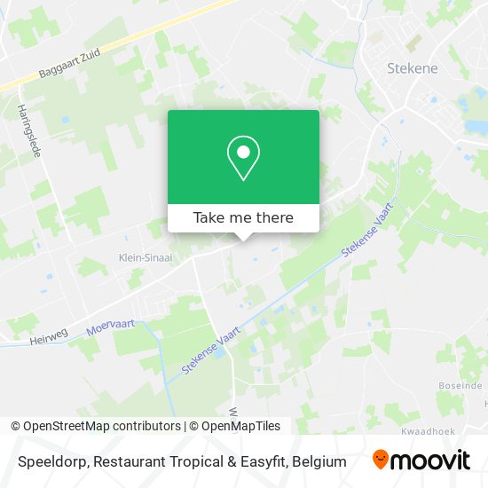 Speeldorp, Restaurant Tropical & Easyfit map
