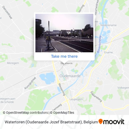 Watertoren (Oudenaarde Jozef Braetstraat) map