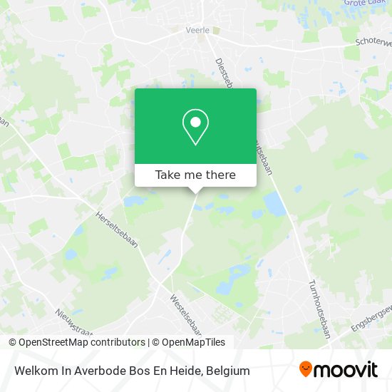 Welkom In Averbode Bos En Heide plan