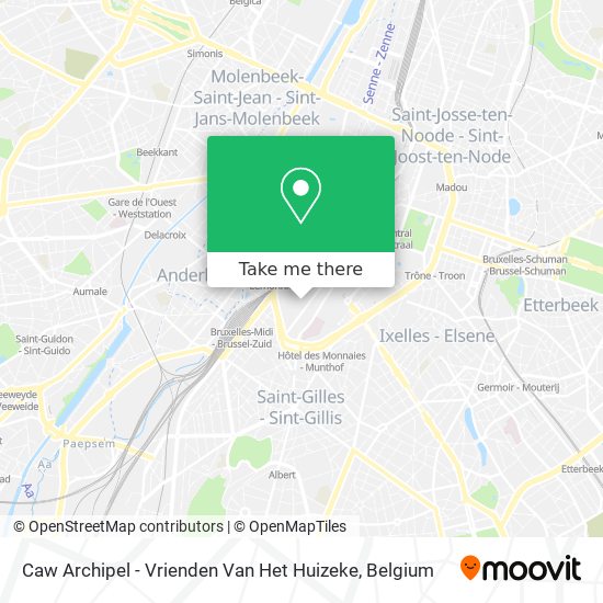 Caw Archipel - Vrienden Van Het Huizeke map